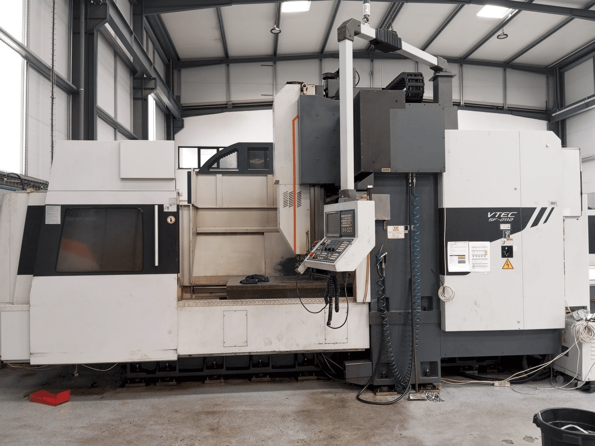 Vista frontale della macchina Vision Wide VTEC SF-2112