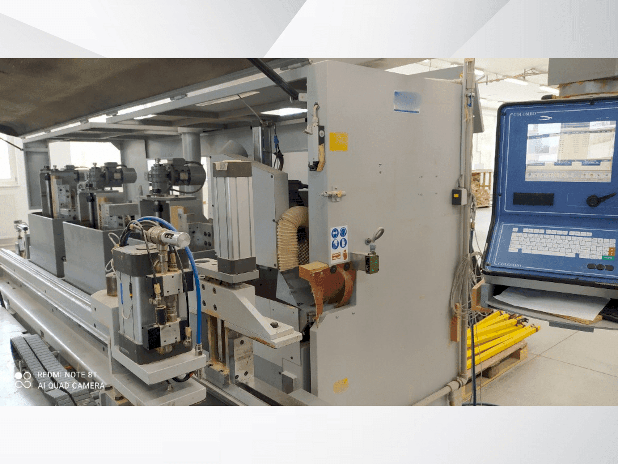 Vista frontale della macchina Colombo Colombo AM 60