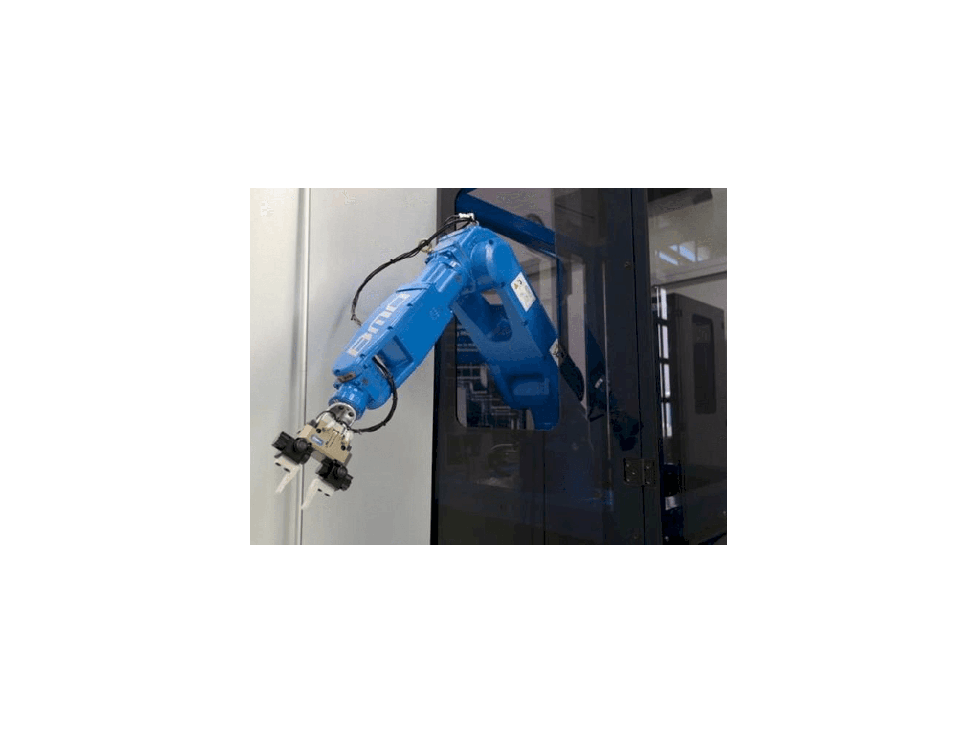 Vista frontale della macchina BMO LR5