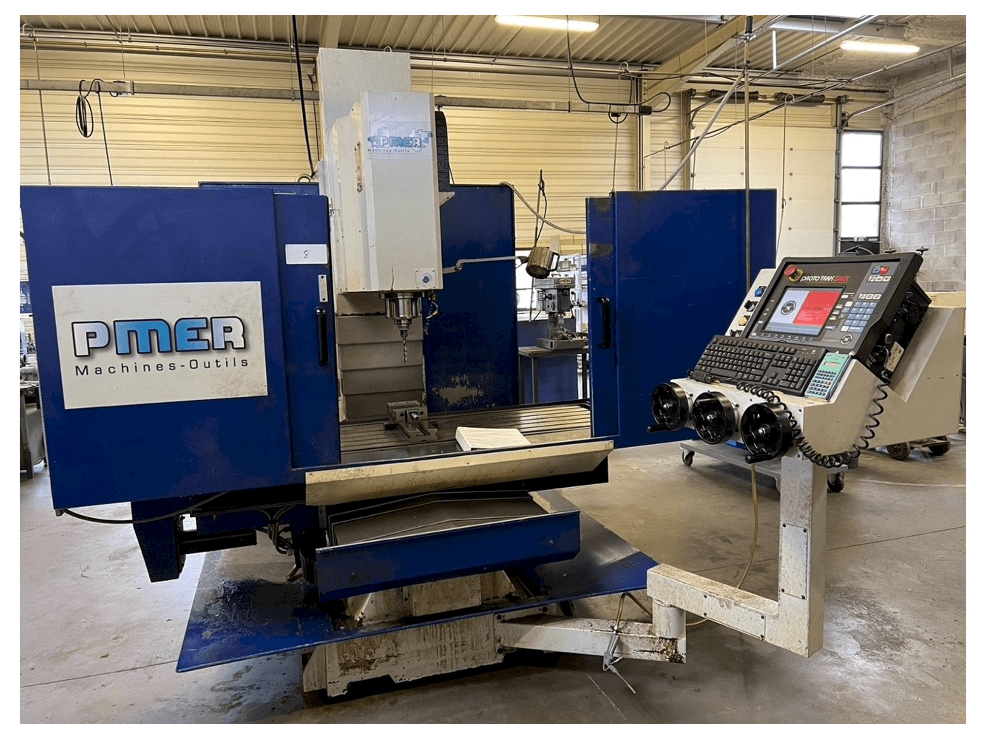 Vista frontale della macchina PMER S-2473