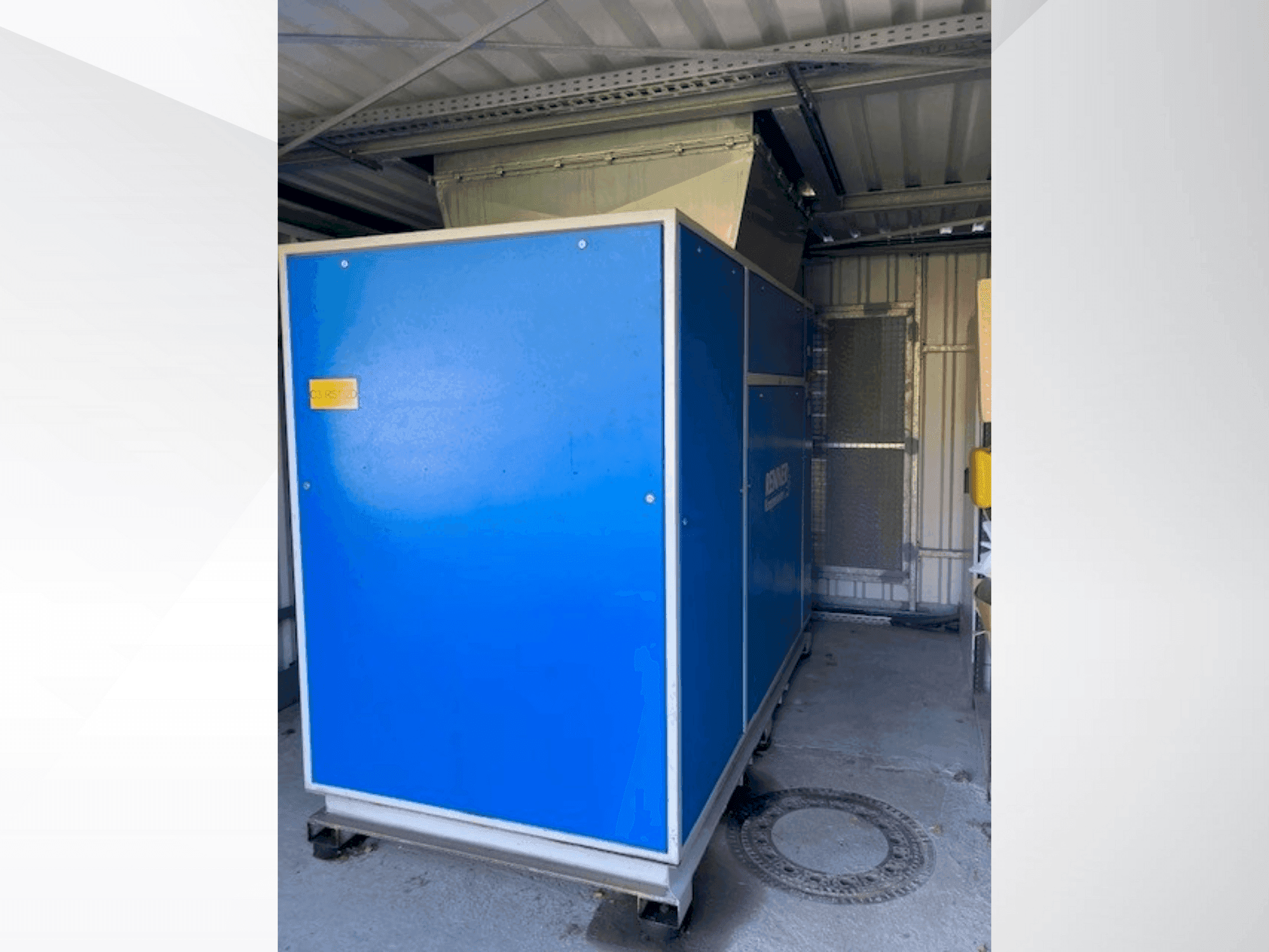 Vista frontale della macchina RENNER RS132D