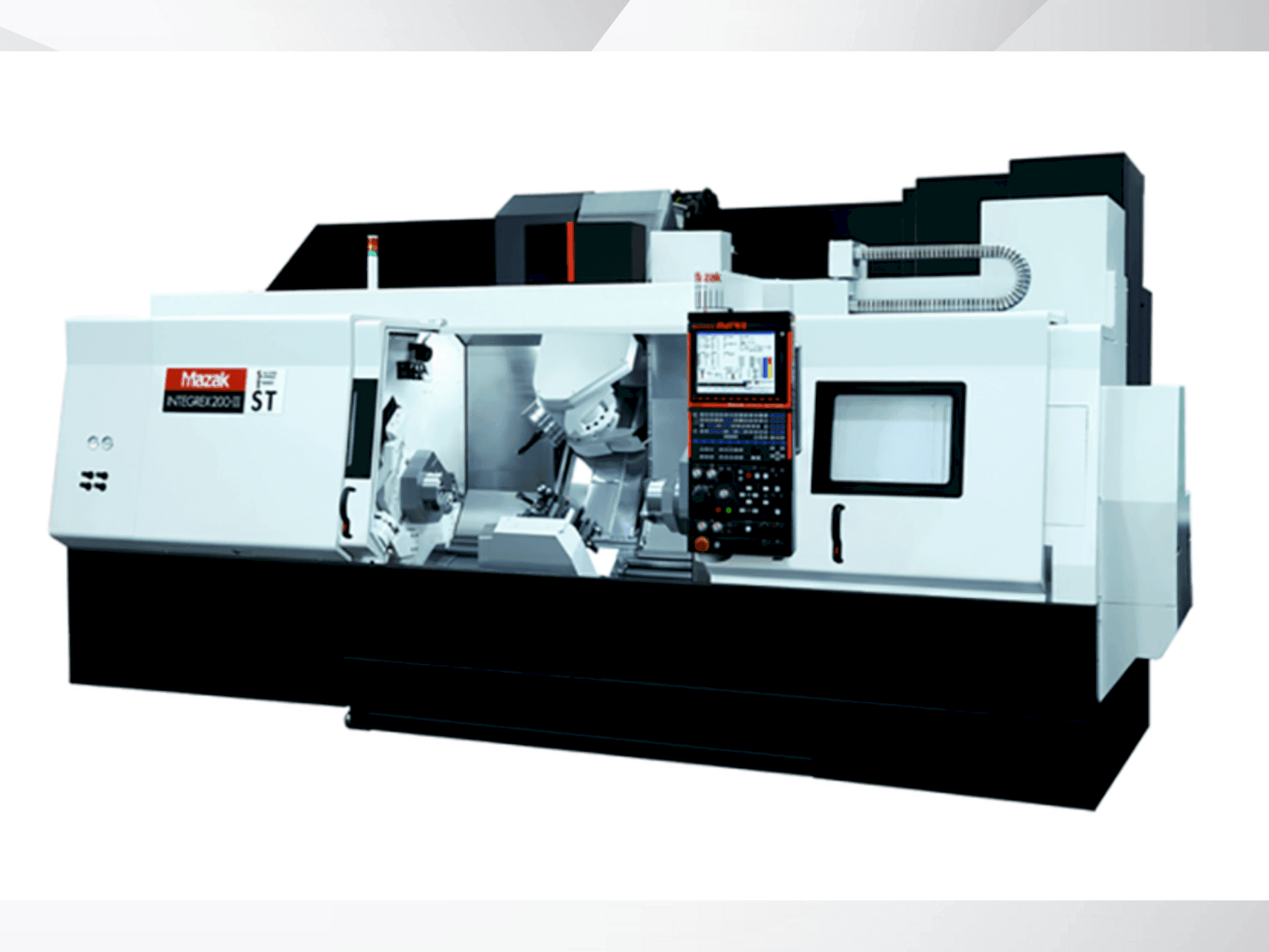 Vista frontale della macchina Mazak Integrex 200 IV ST