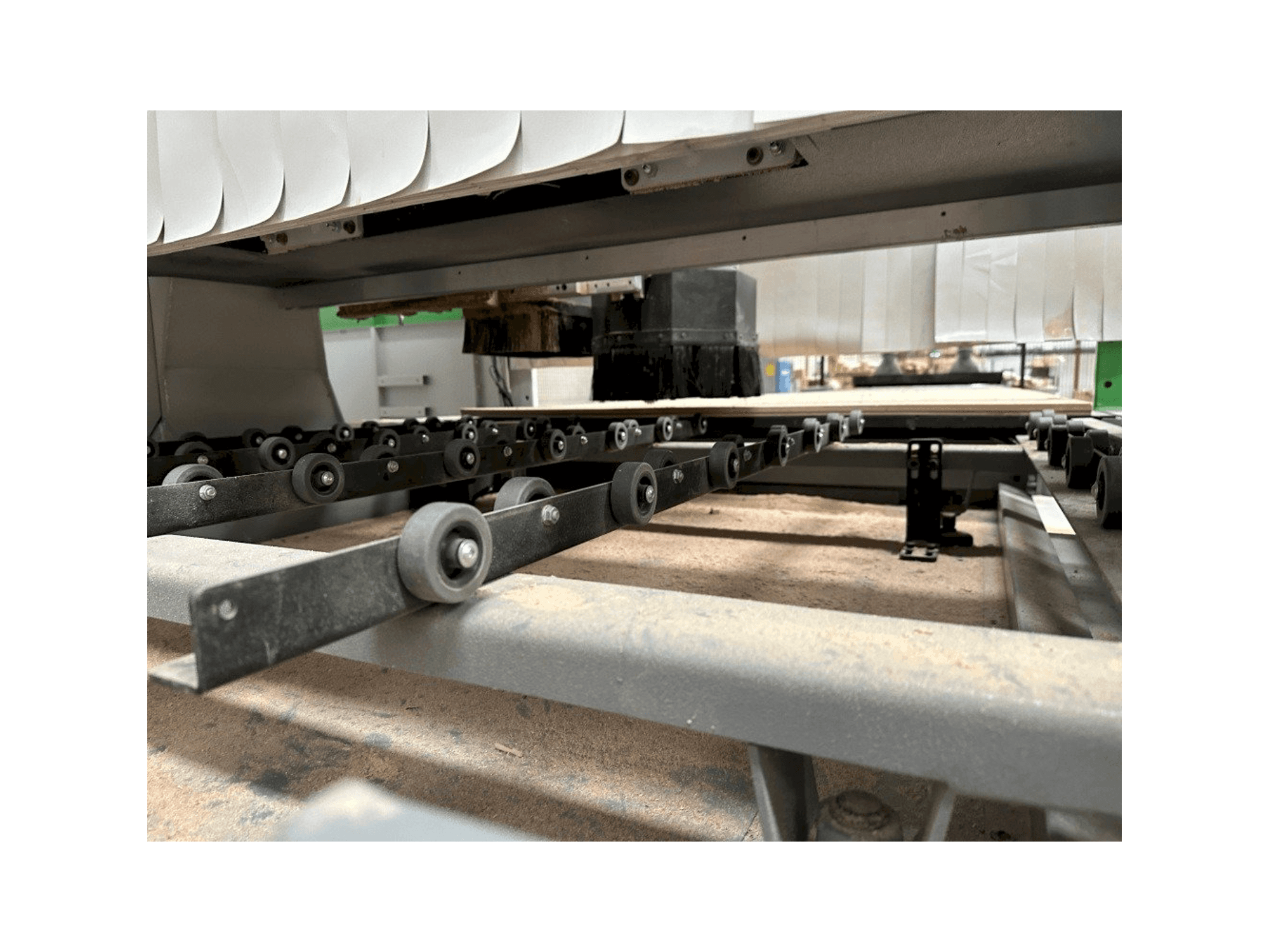 Area di lavoro della macchina BIESSE