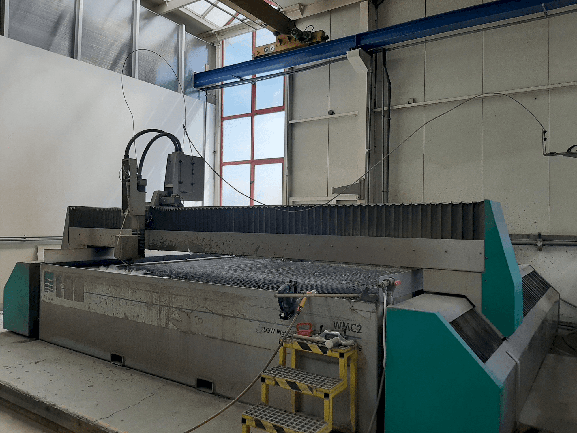 Vista frontale della macchina Flow WMC2 4030