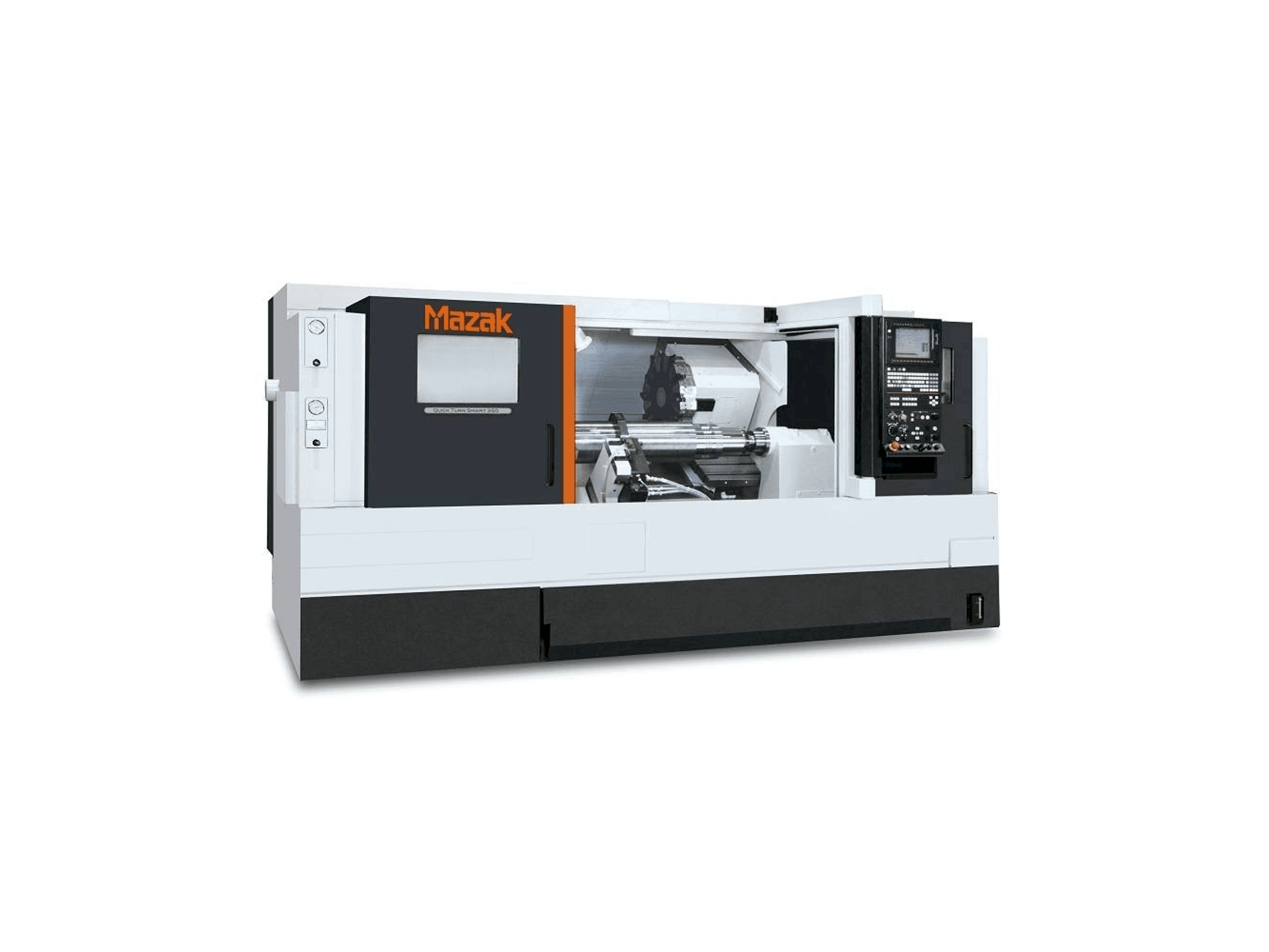 Vista frontale della macchina Mazak QUICK TURN SMART 350M