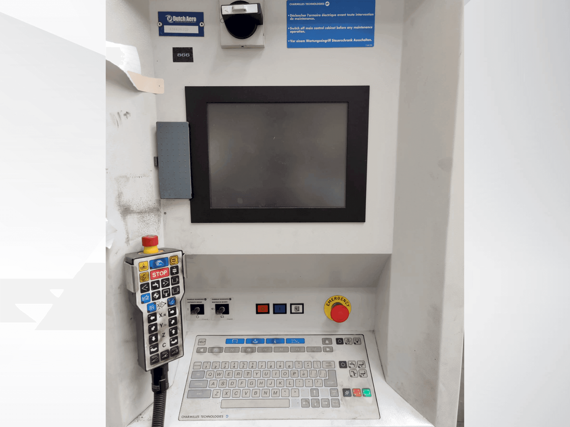 Sistema di controllo della macchina CHARMILLES ROBOFORM 55P