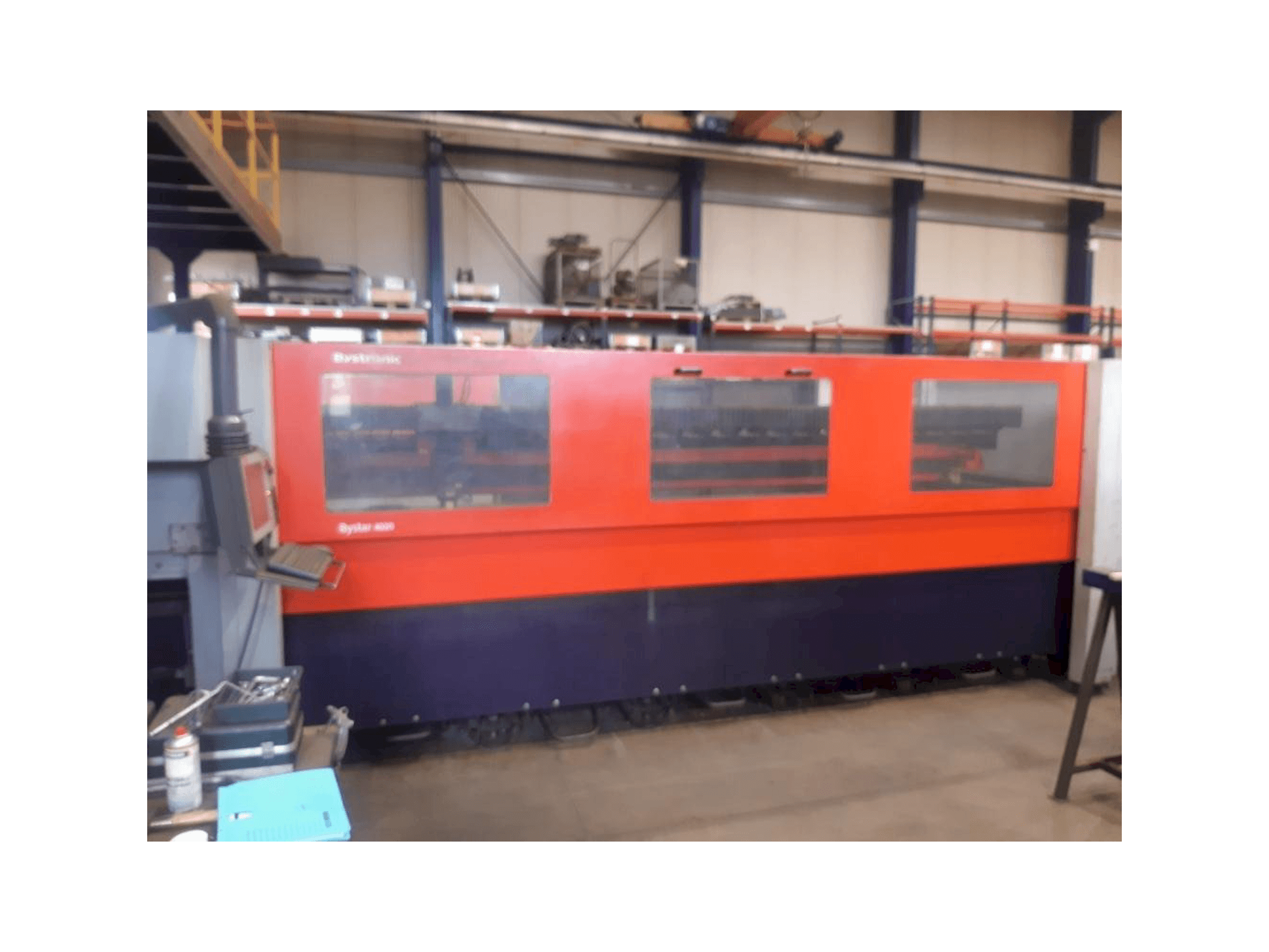 Vista frontale della macchina Bystronic Bystar 4020