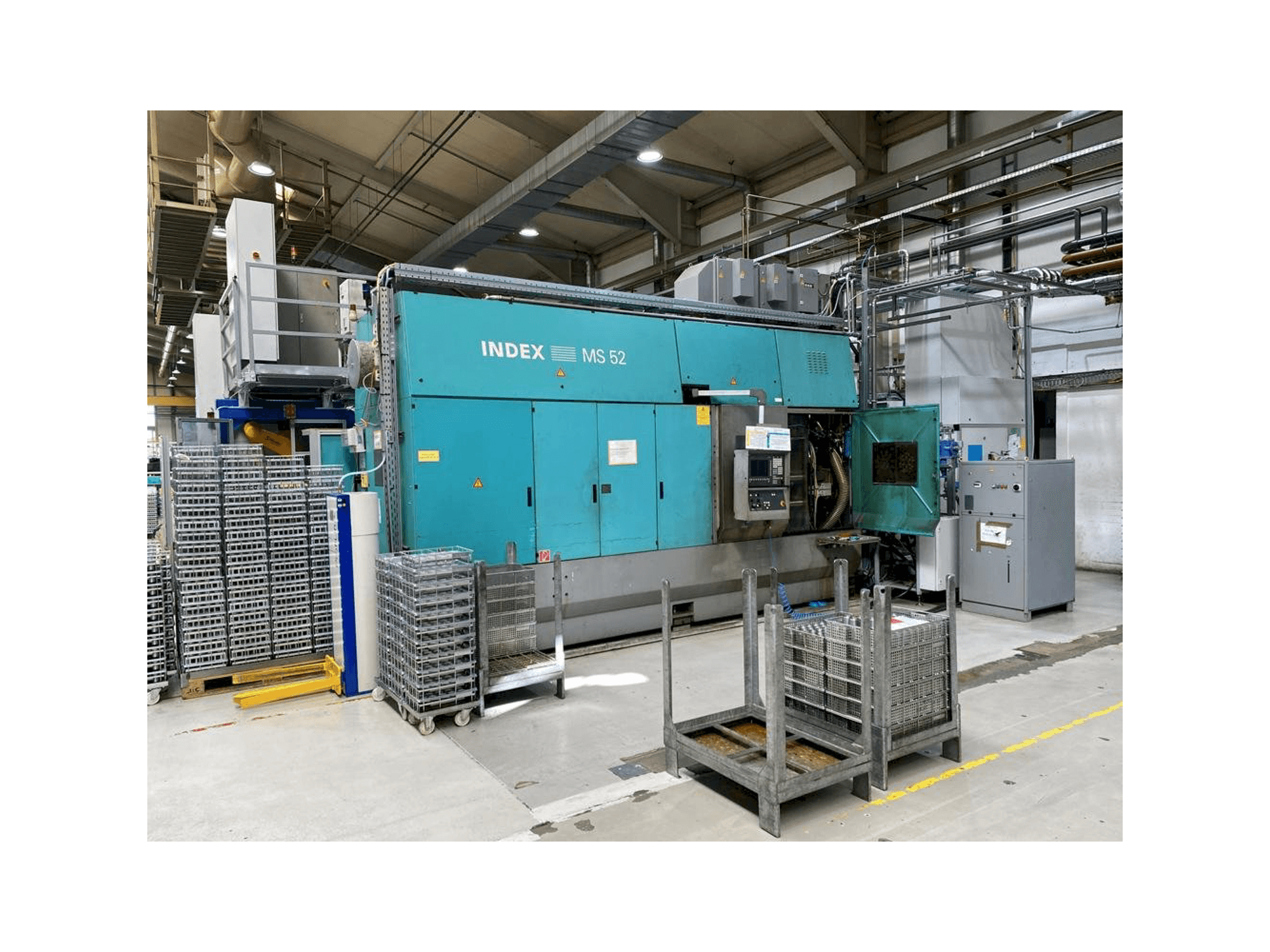 Vista frontale della macchina Index MS 52 G