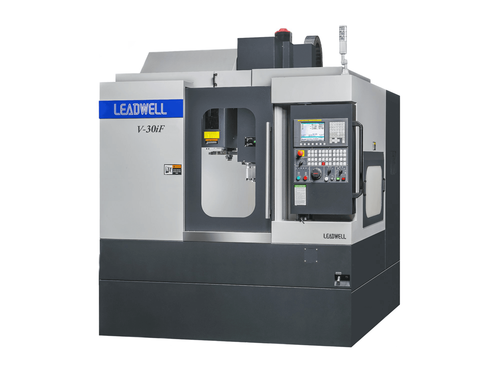 Vista frontale della macchina Leadwell V-30iF