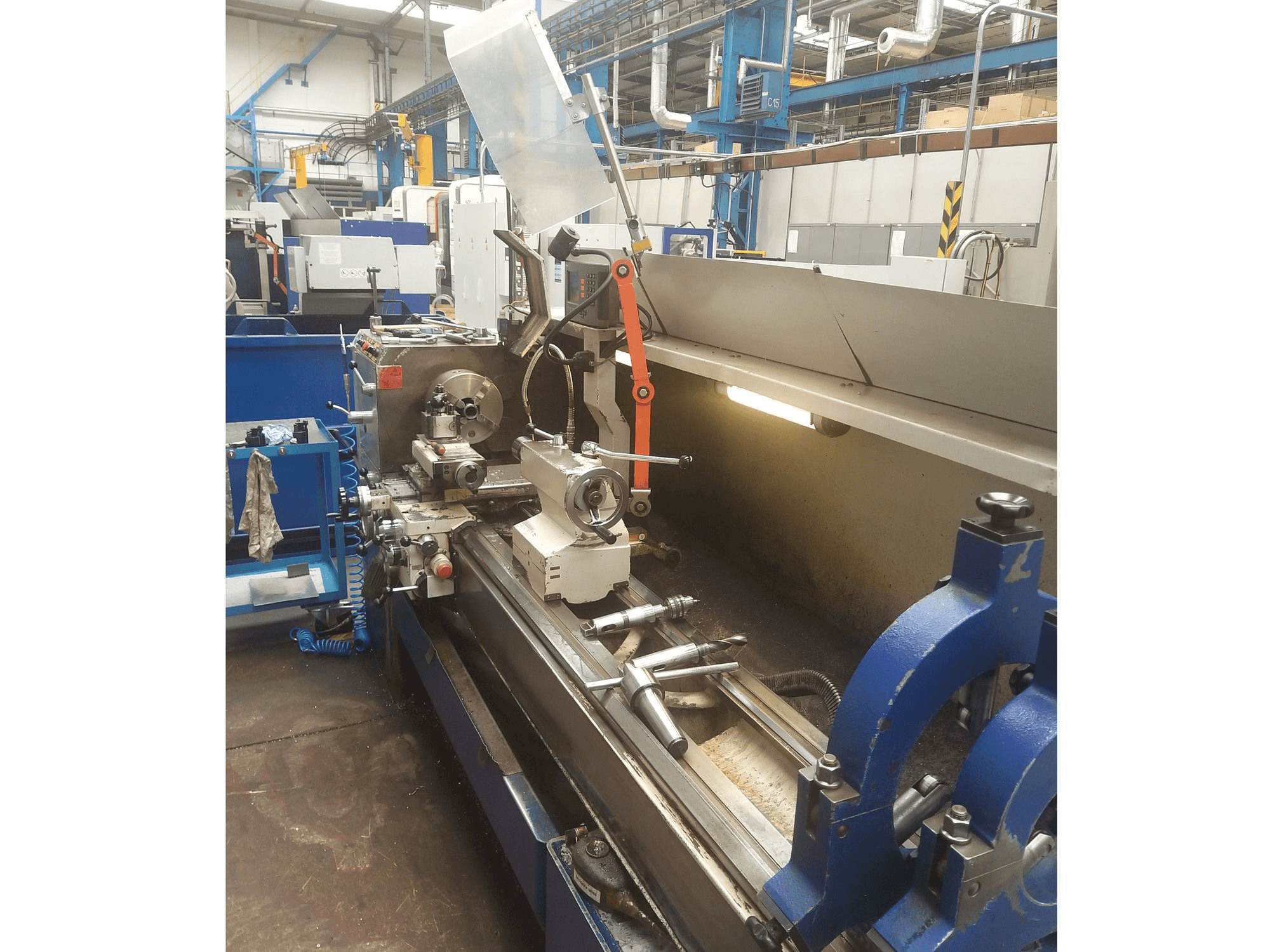 Vista laterale destra della macchina Weiler DA 260 AC