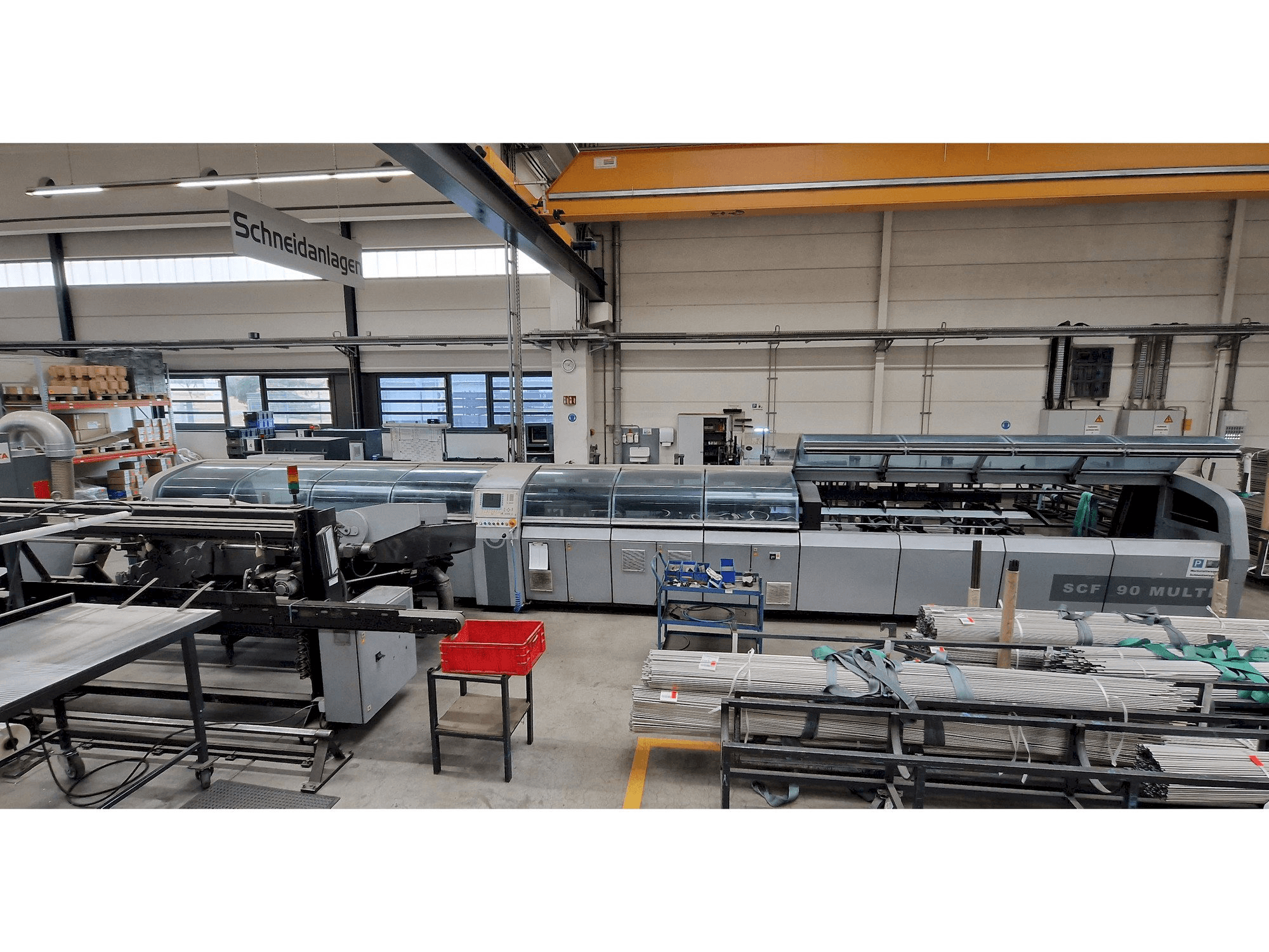 Vista frontale della macchina Bewo SFC90