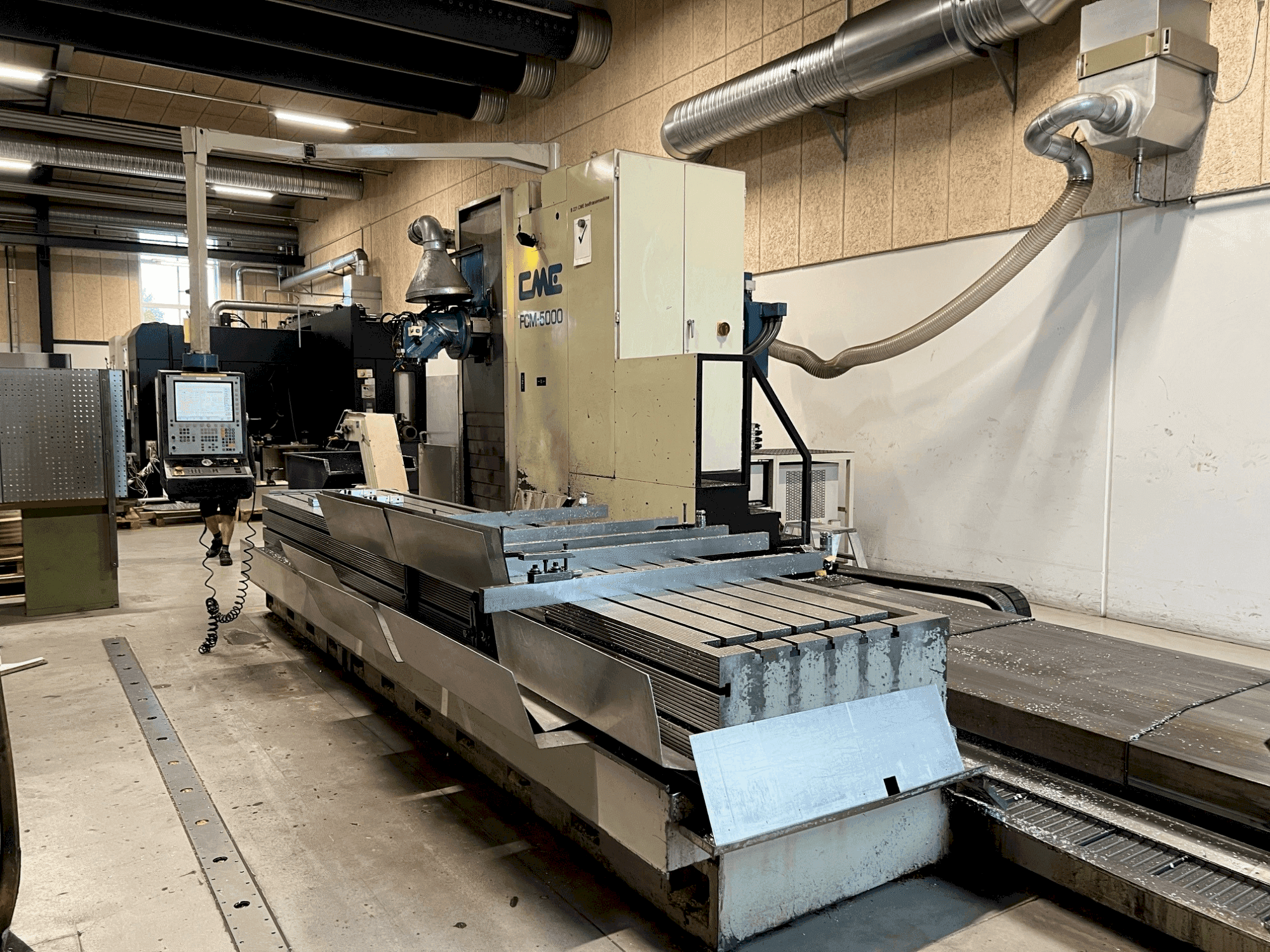 Vista frontale della macchina CME FCM 5000