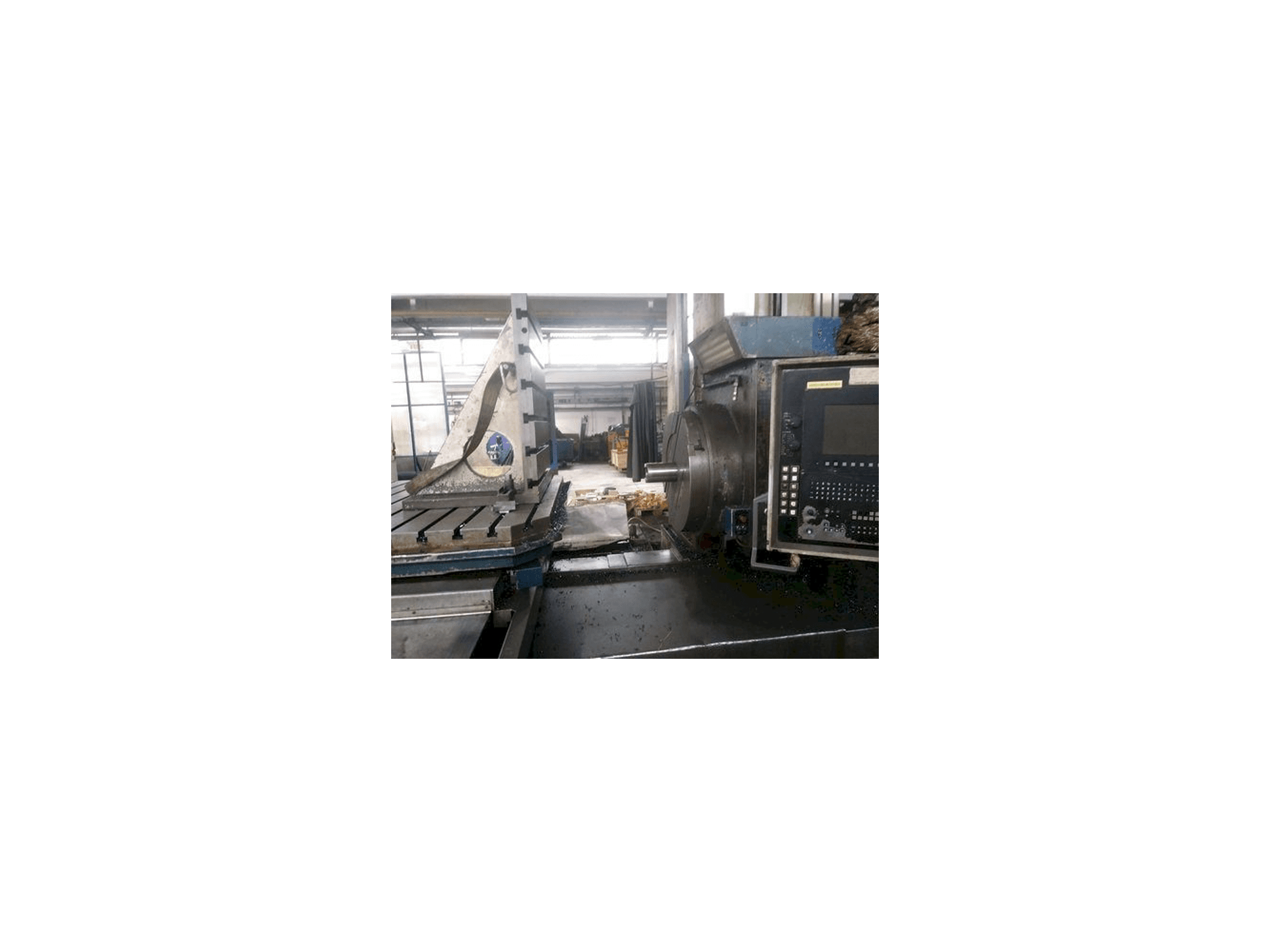 Vista frontale della macchina Union BFT 130